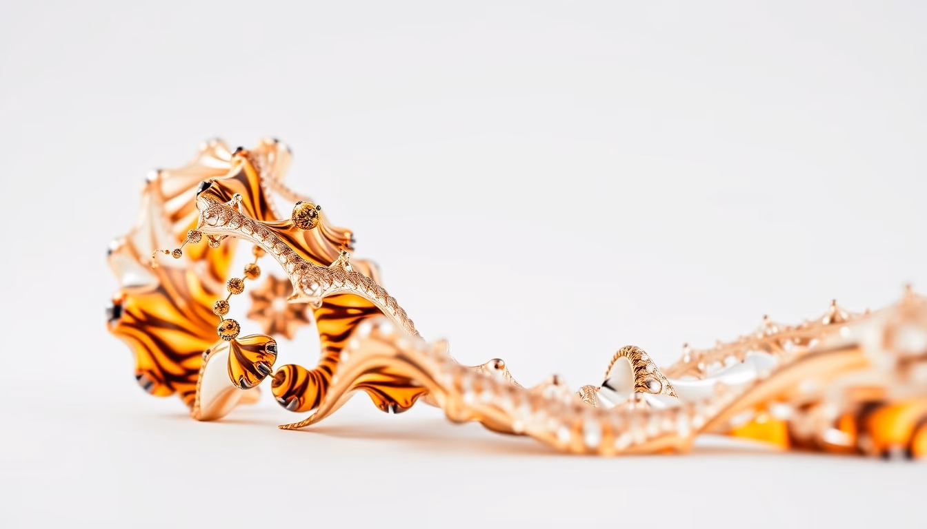 fractal infinite zoom in editorial style