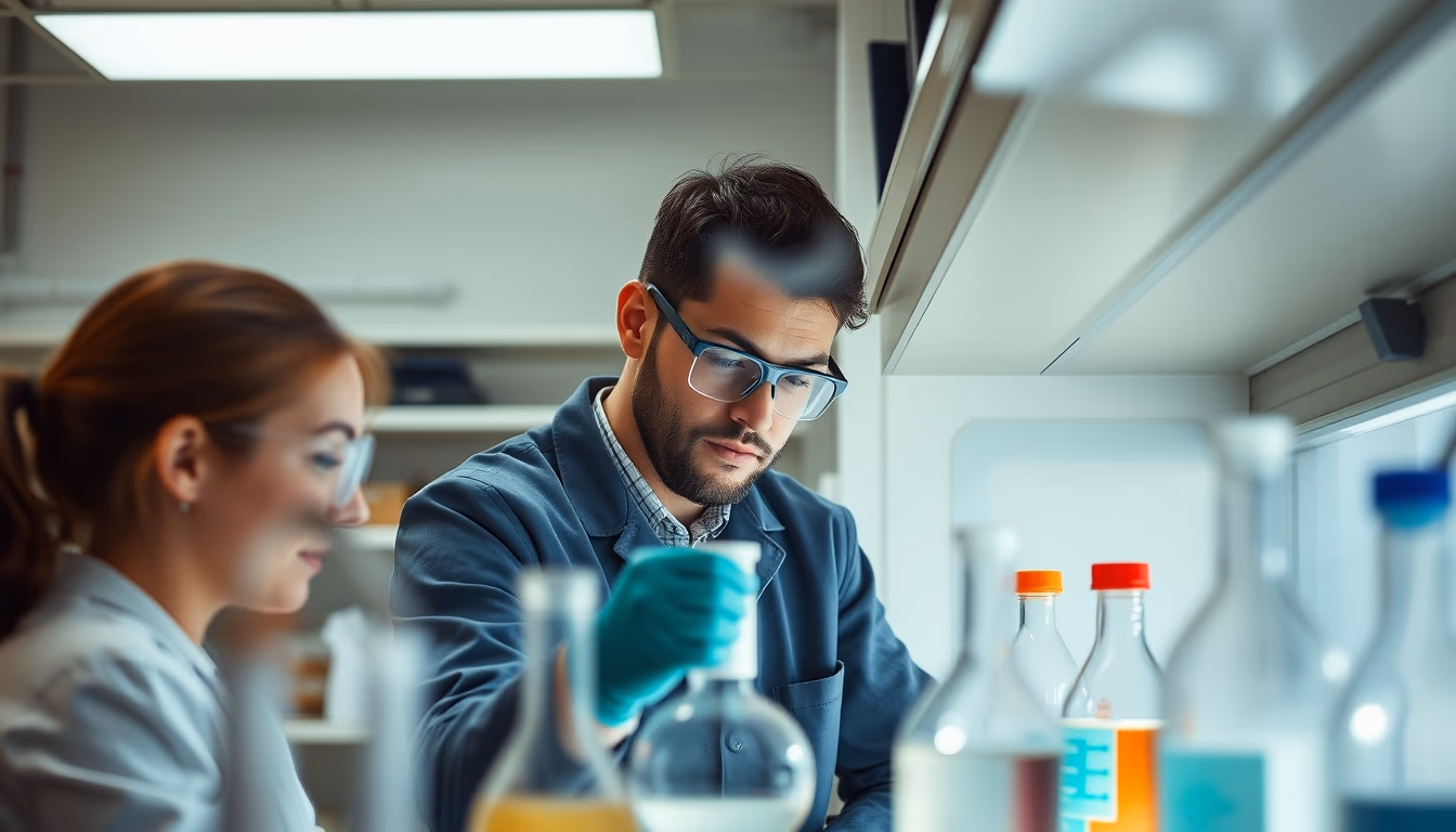 fume hood chemistry in editorial style
