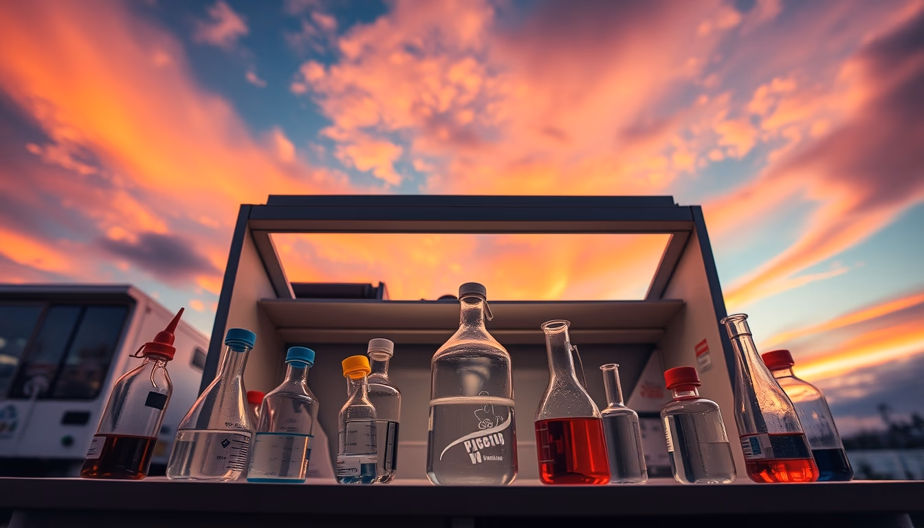 fume hood chemistry in editorial style