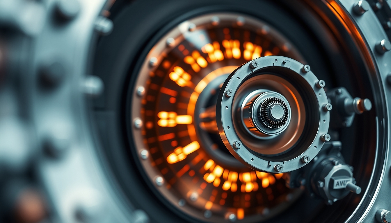 fusion reactor tokamak in editorial style