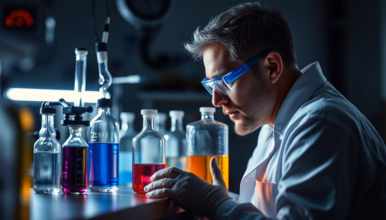 gas chromatograph in editorial style