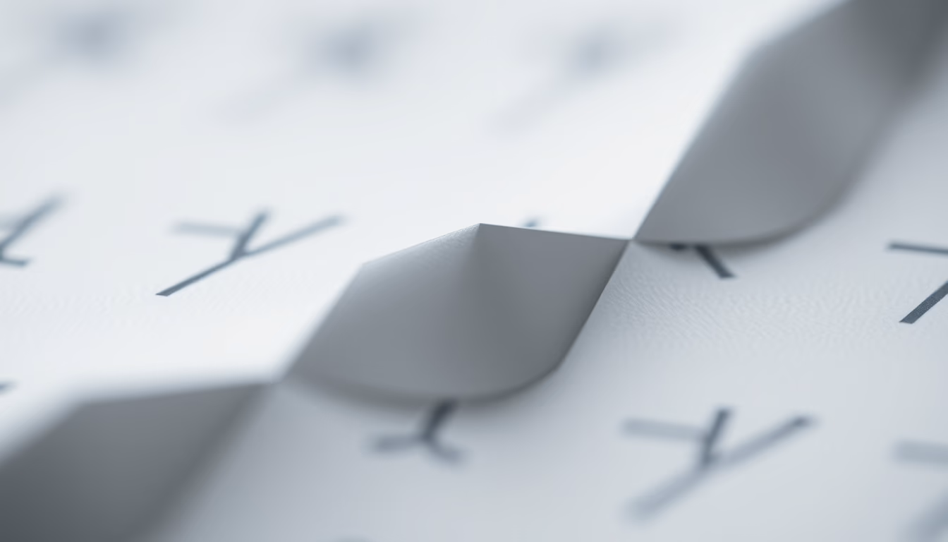 geometric pattern minimal in editorial style