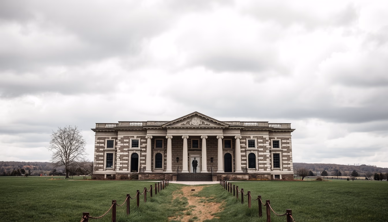 gettysburg field civil war in editorial style