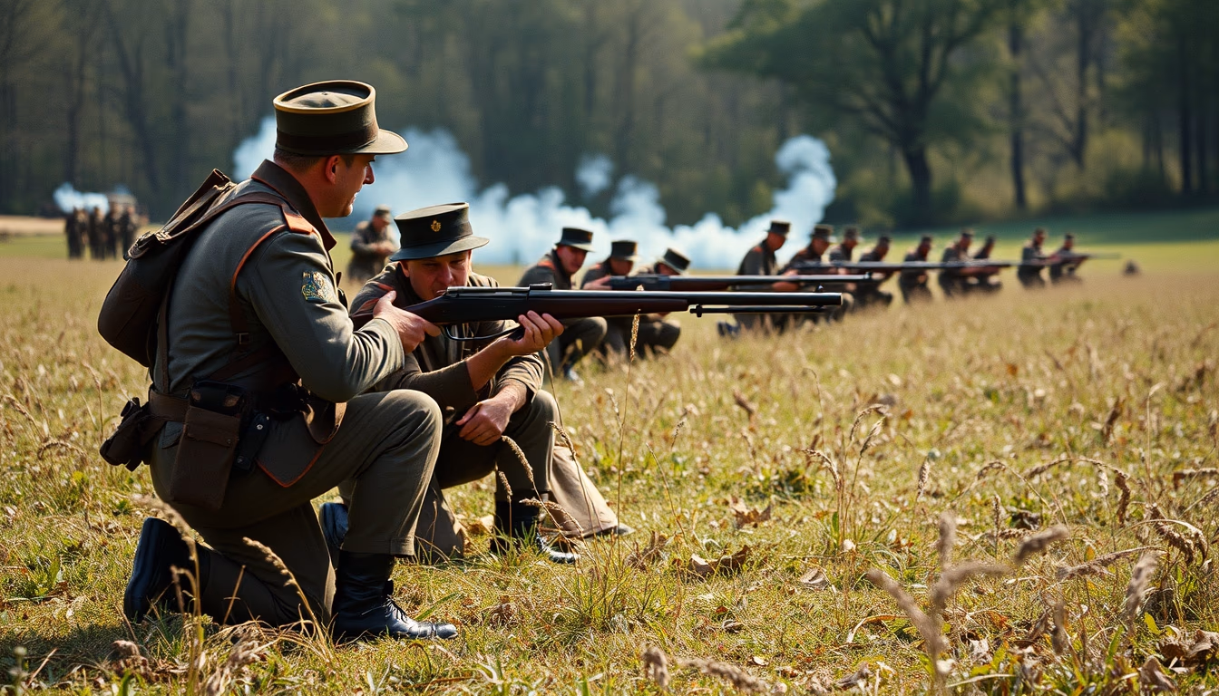 gettysburg field civil war in editorial style