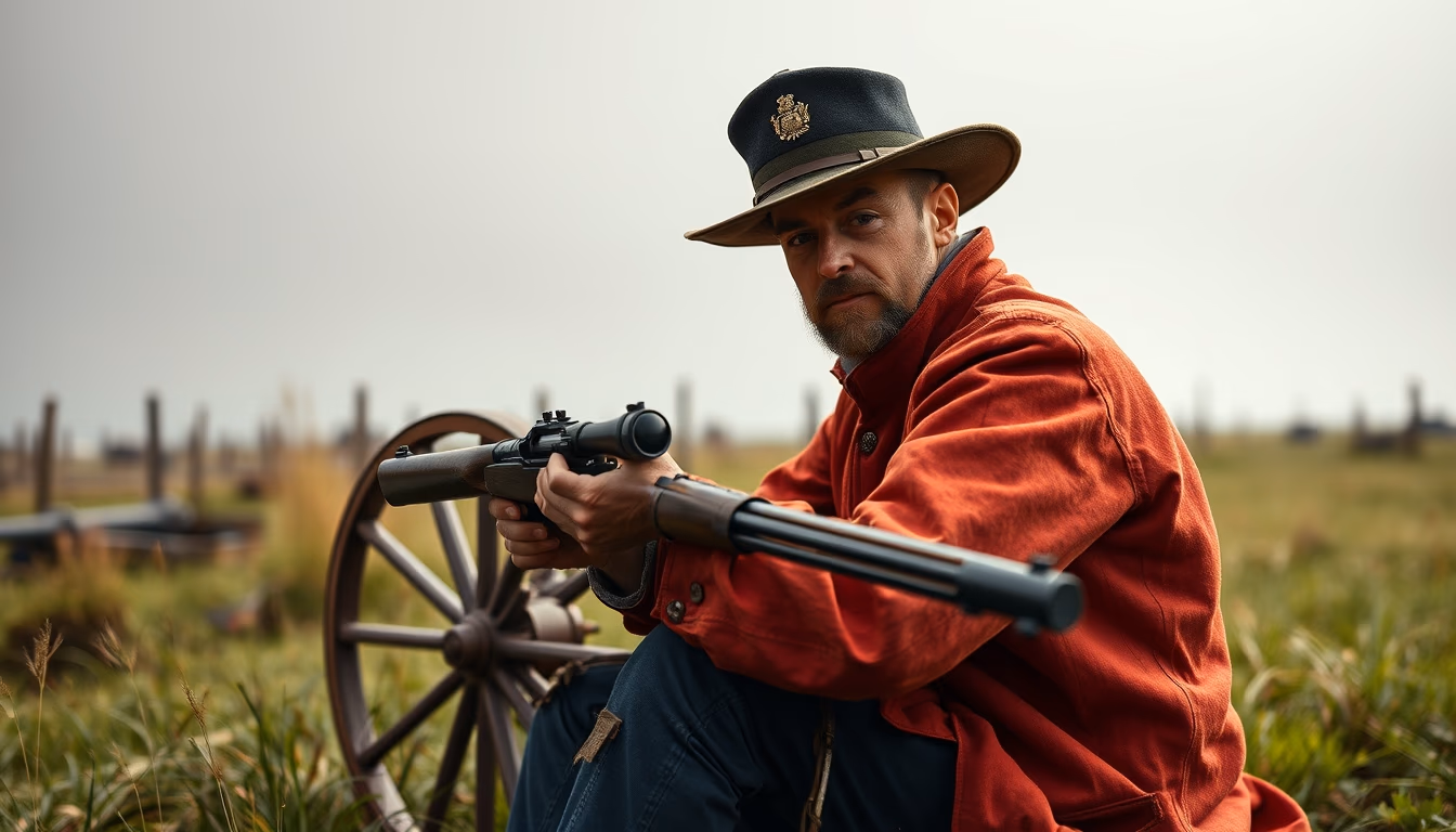 gettysburg field civil war in editorial style