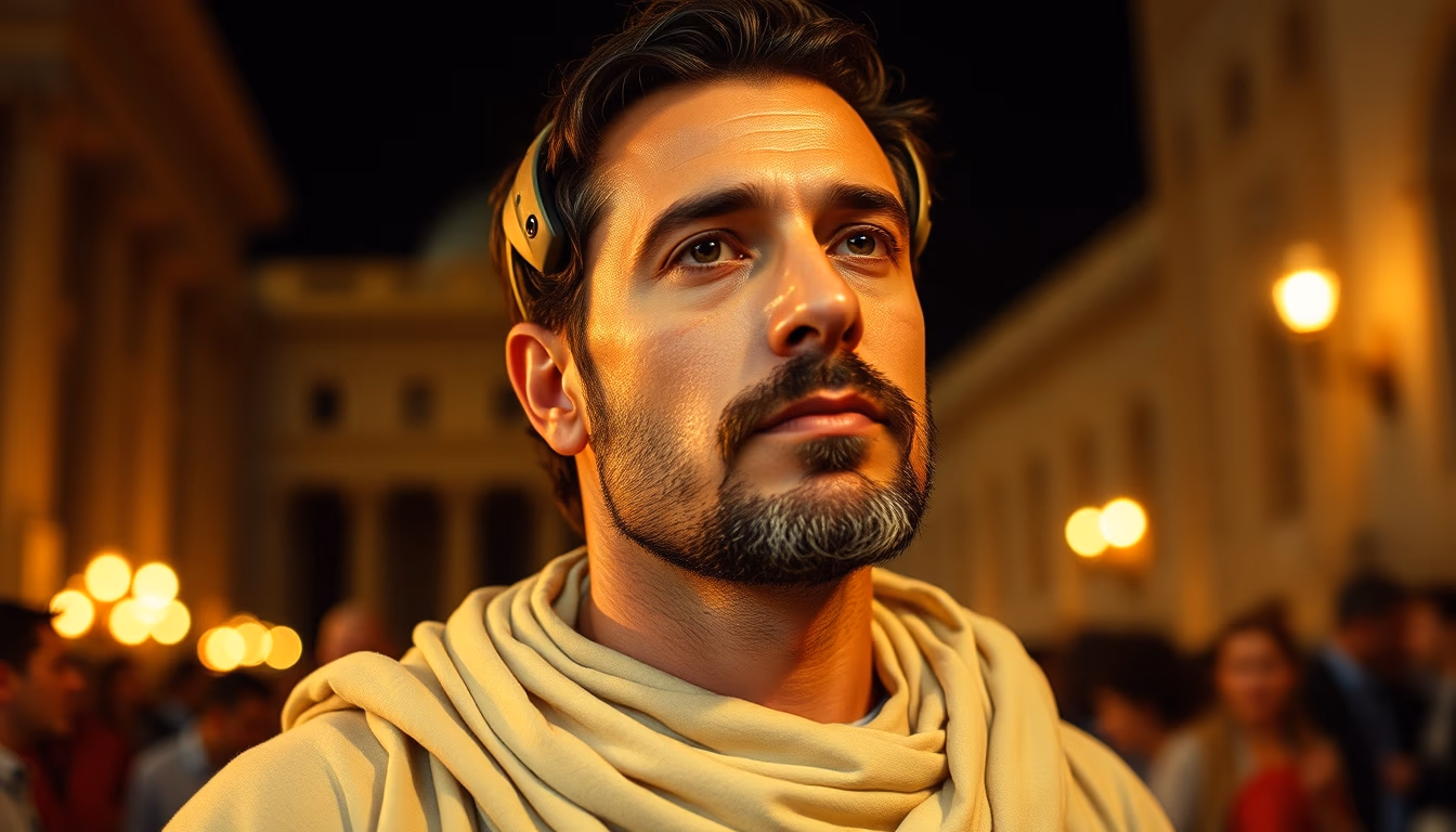 gladius roman short in editorial style