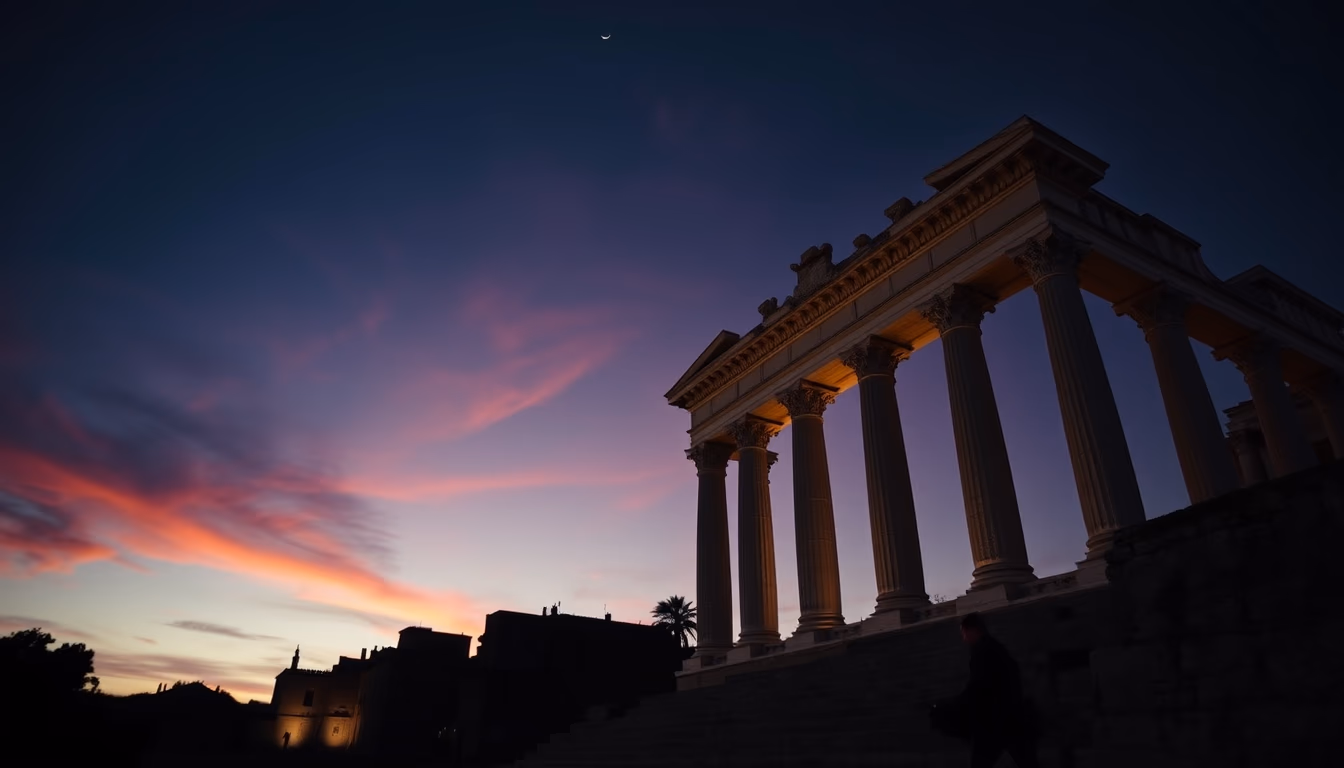 gladius roman short in editorial style