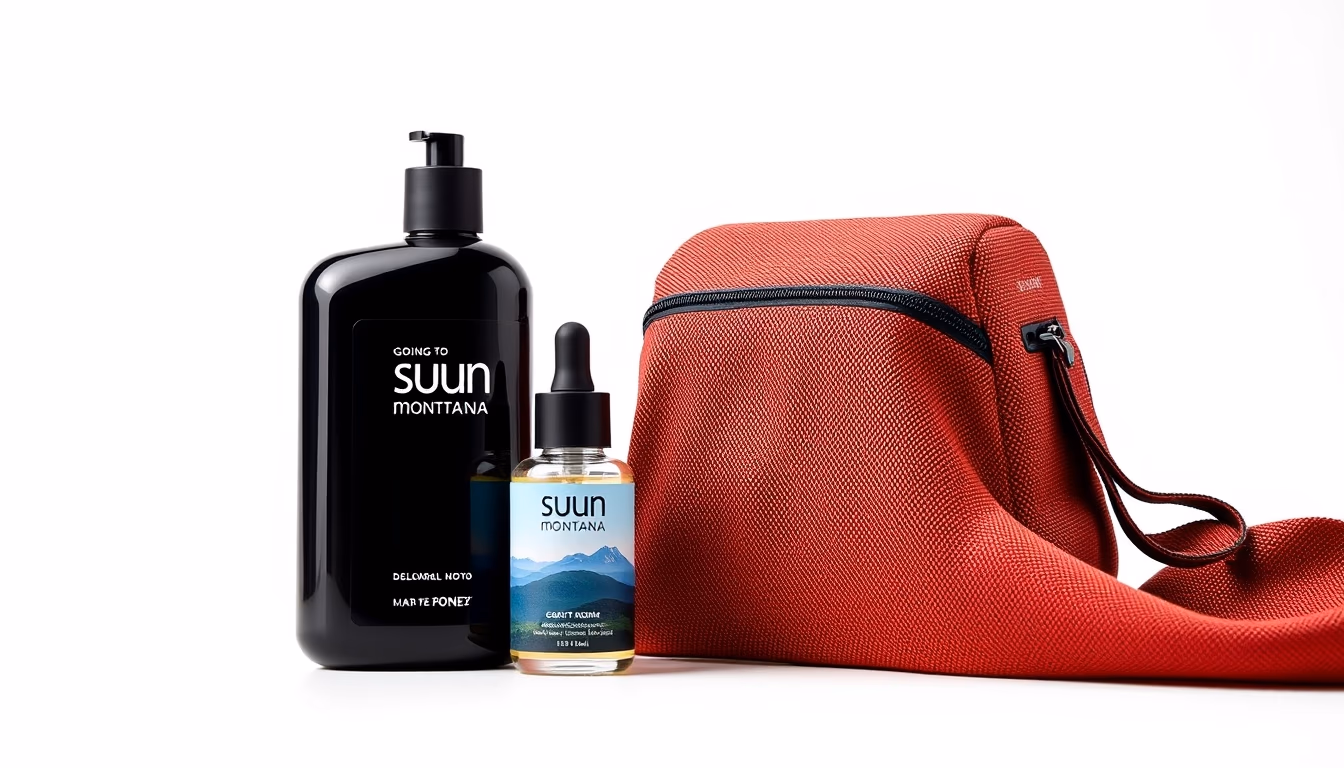 going to sun montana in editorial style