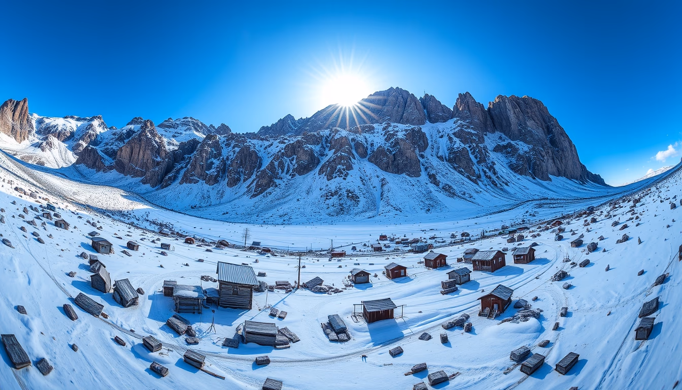 going to sun montana in editorial style