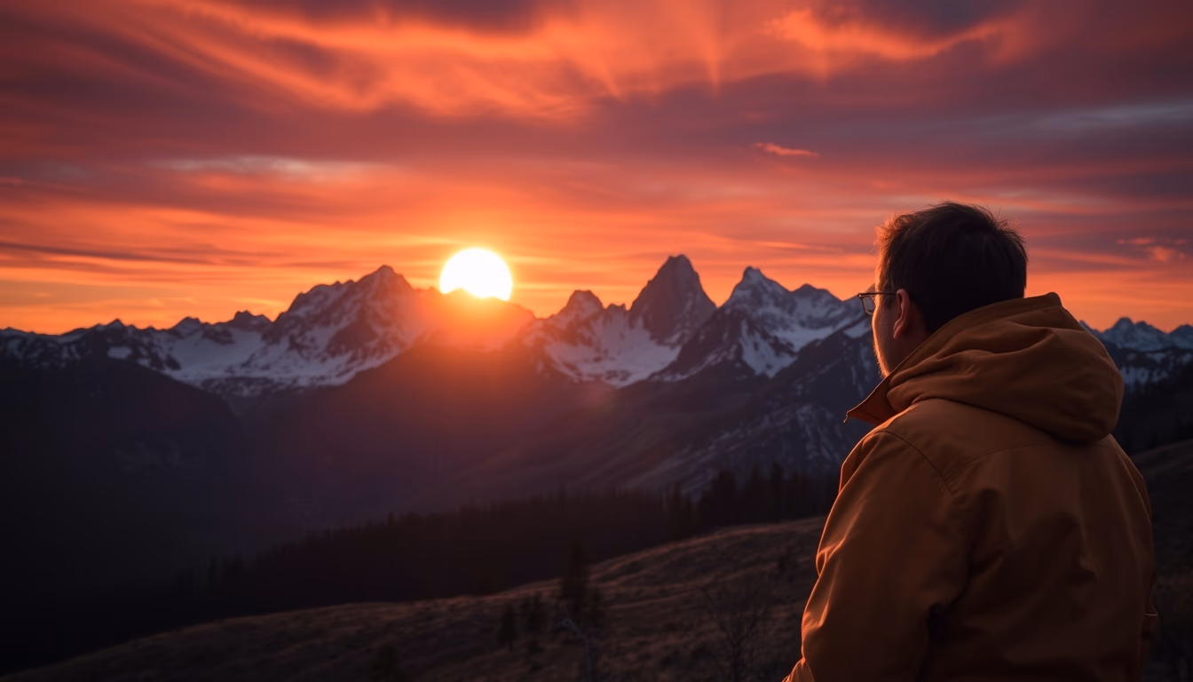 going to sun montana in editorial style