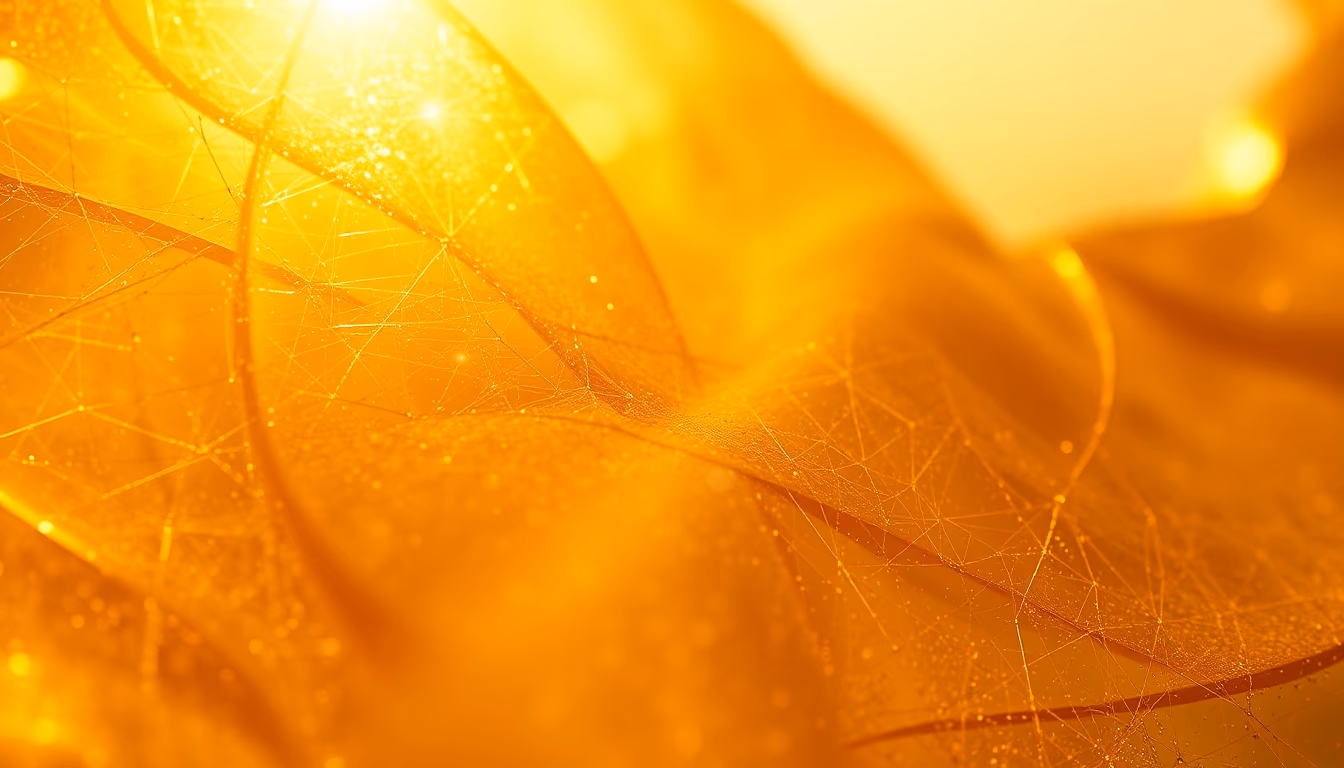 gold leaf abstract in editorial style