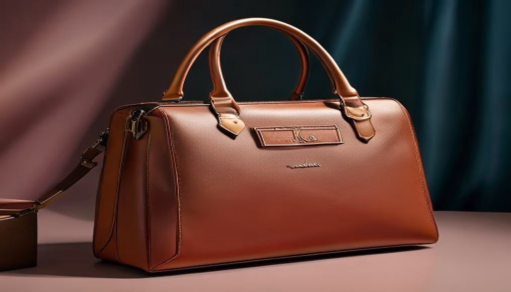 goyard malle bourget steamer in luxury editorial photography