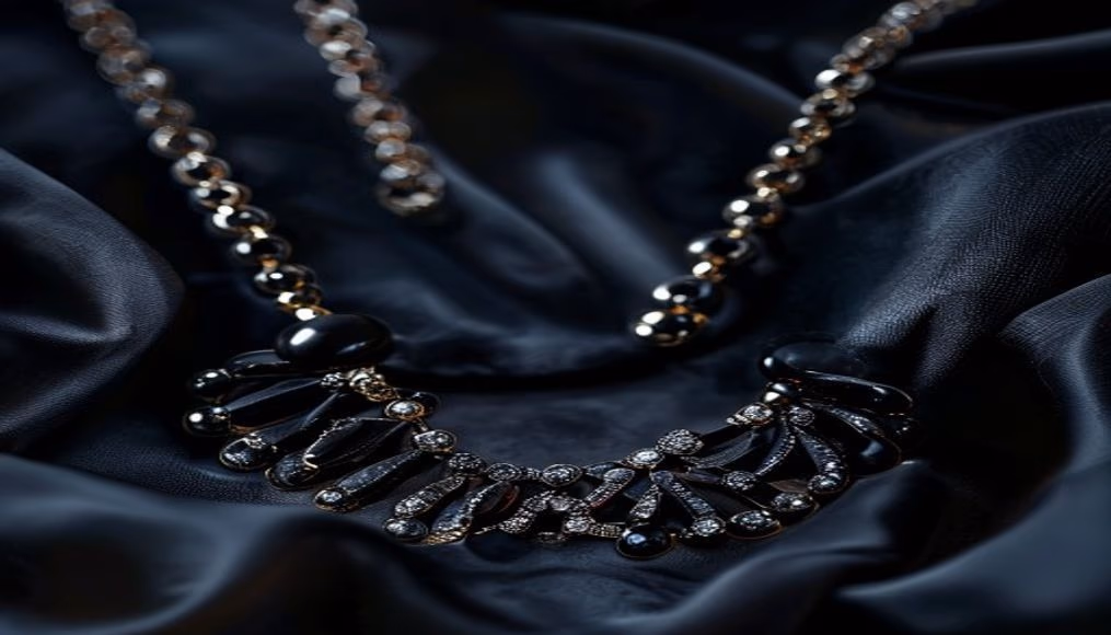 graff bombe necklace cluster in luxury editorial photography