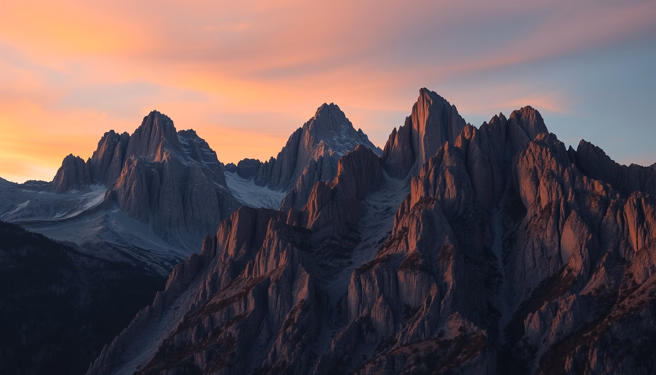 granite mountain massive in editorial style