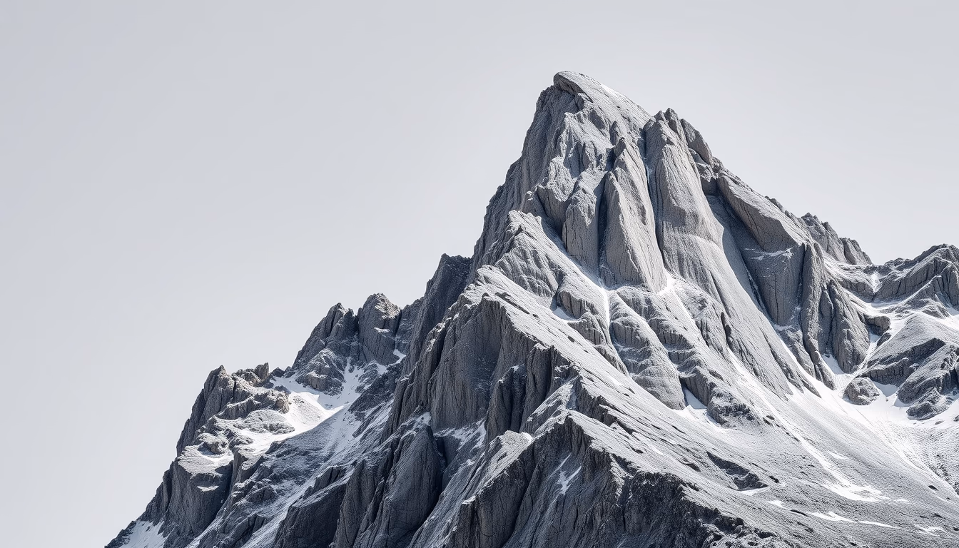 granite mountain massive in editorial style