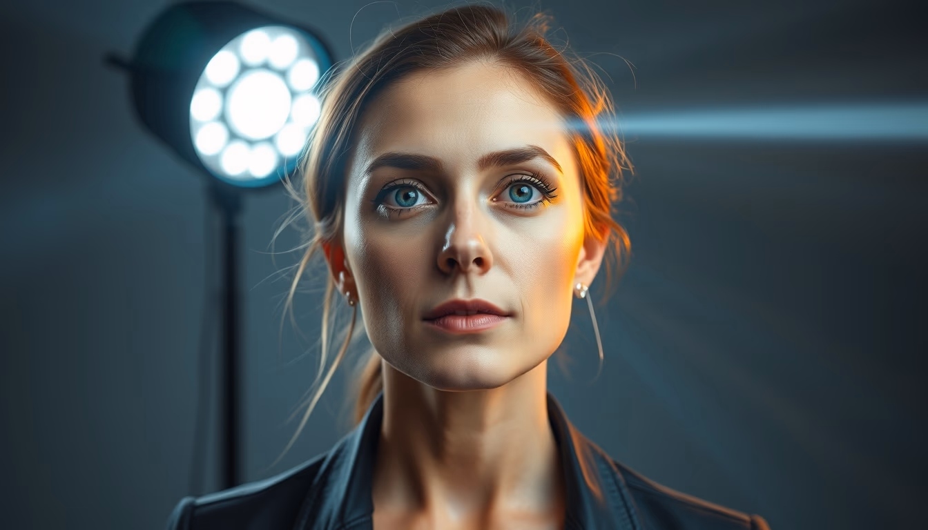 gravitational lensing visualization in editorial style