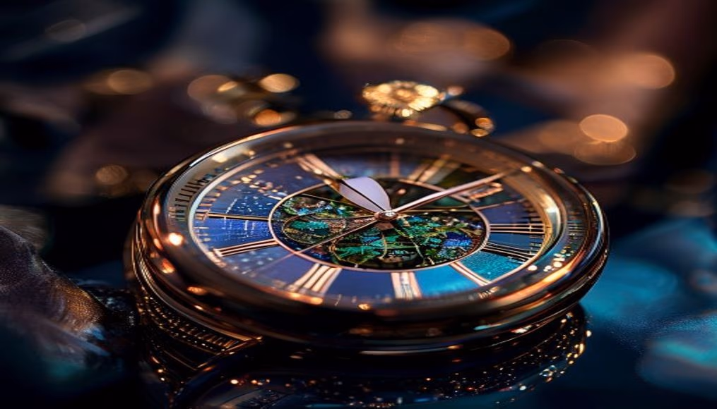 greubel forsey gmt earth in luxury editorial photography