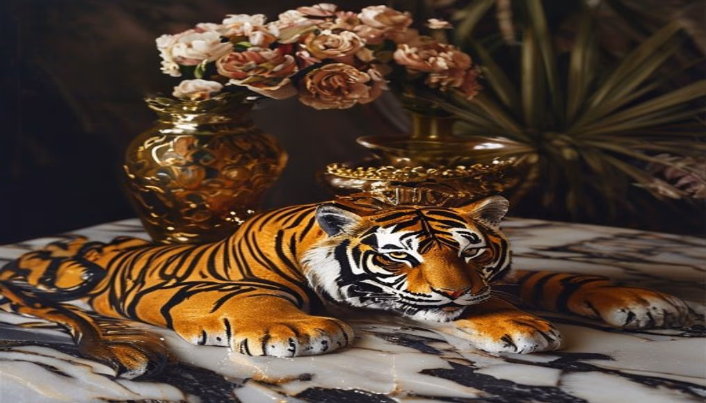 gucci dionysus medium tiger in luxury editorial photography