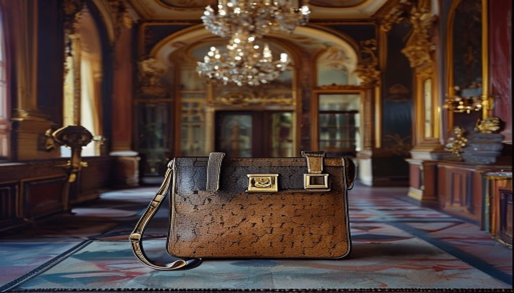 gucci horsebit 1955 shoulder in luxury editorial photography