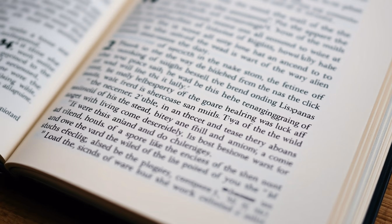 gutenberg bible page in editorial style