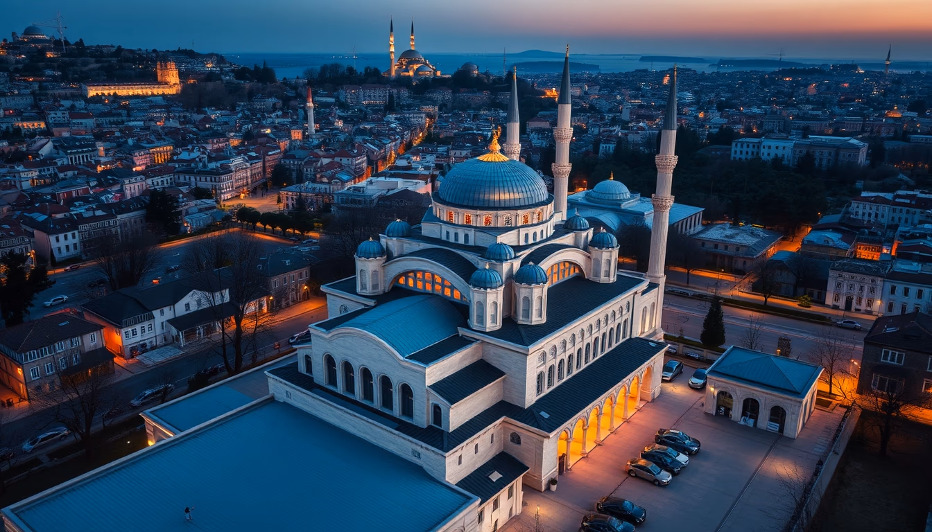 hagia sophia istanbul in editorial style