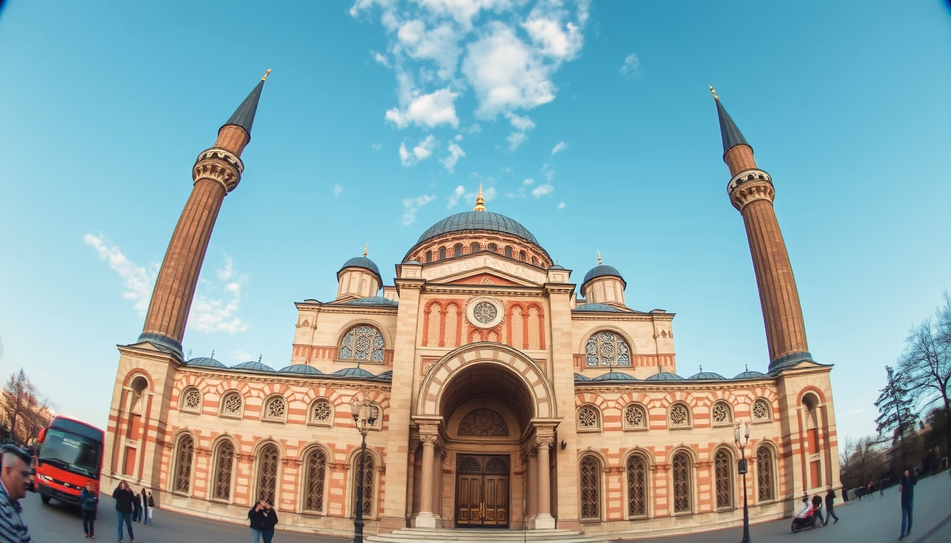 hagia sophia istanbul in editorial style