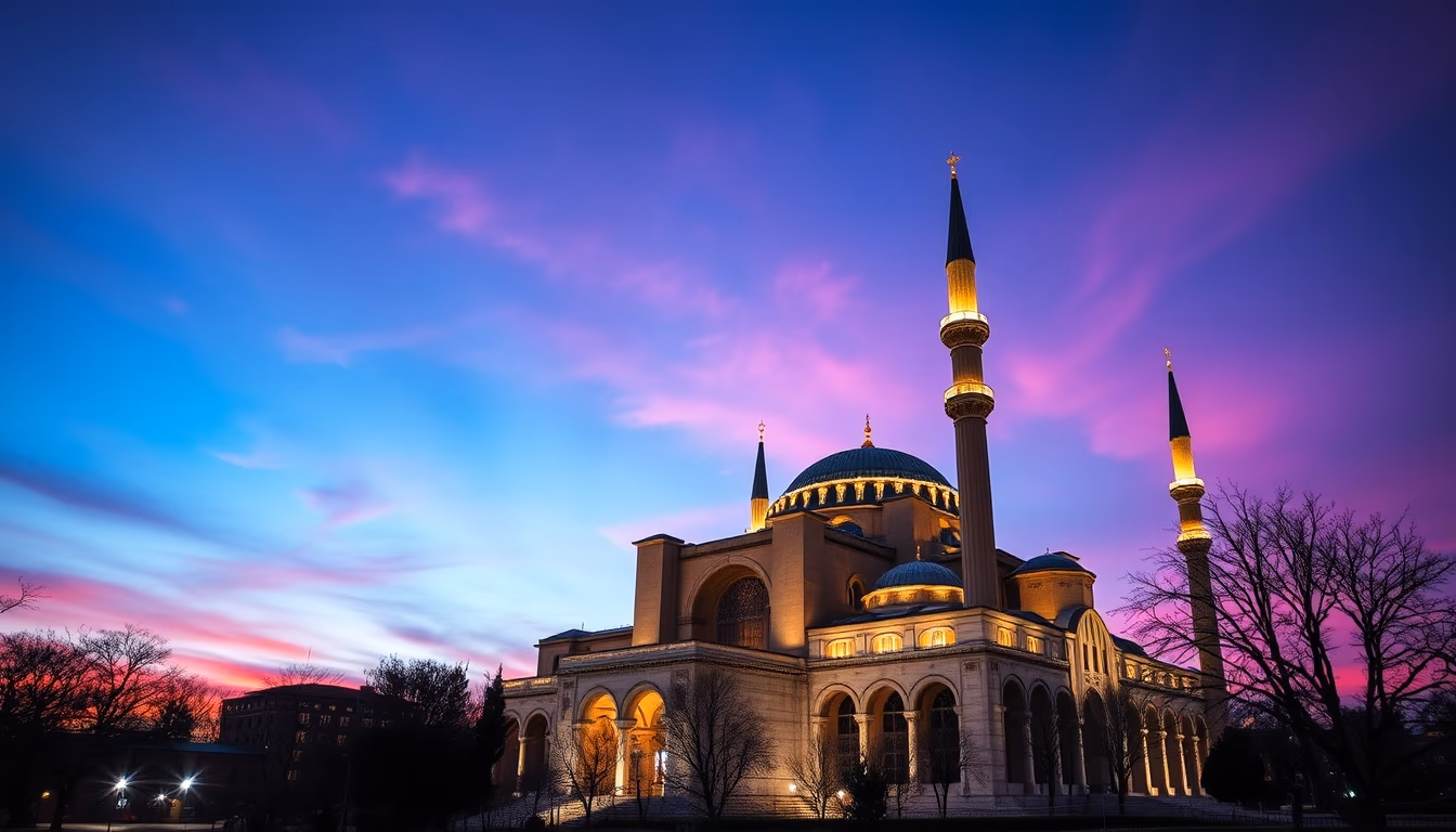 hagia sophia istanbul in editorial style