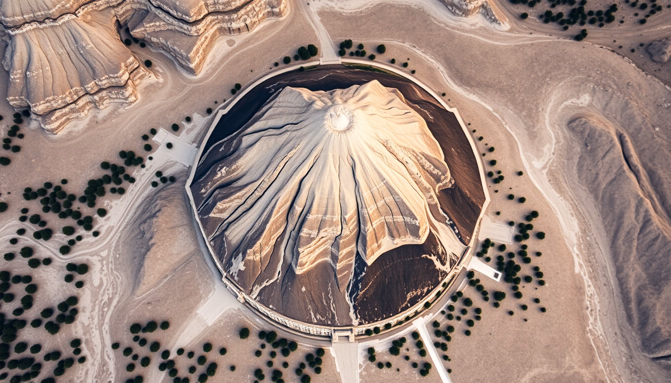 half dome yosemite in editorial style