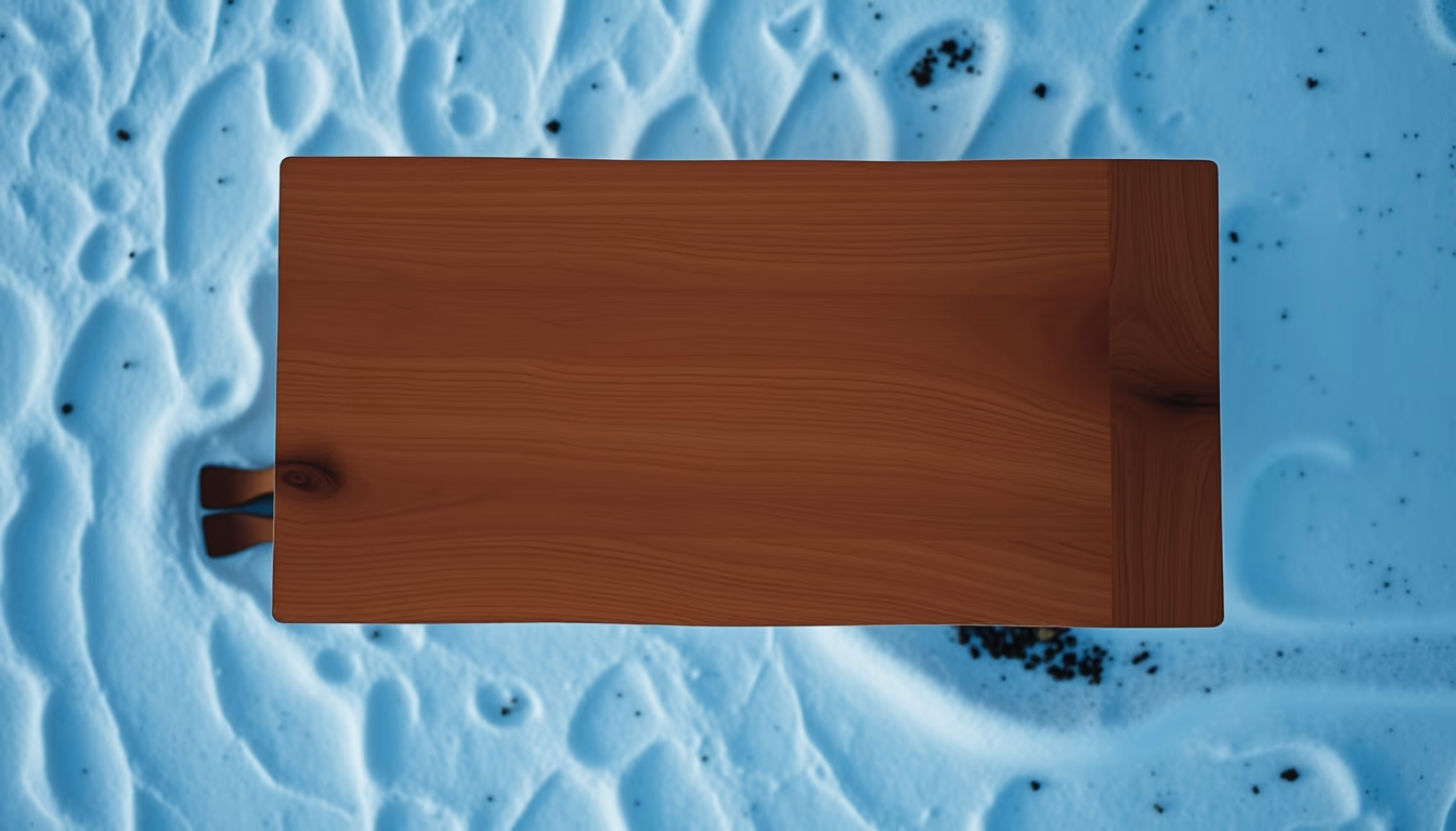 hand carved chest cedar in editorial style