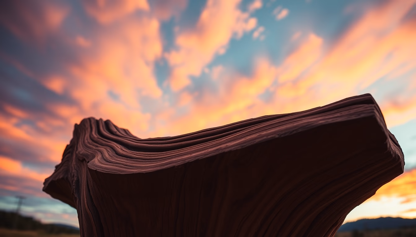 hand carved chest cedar in editorial style