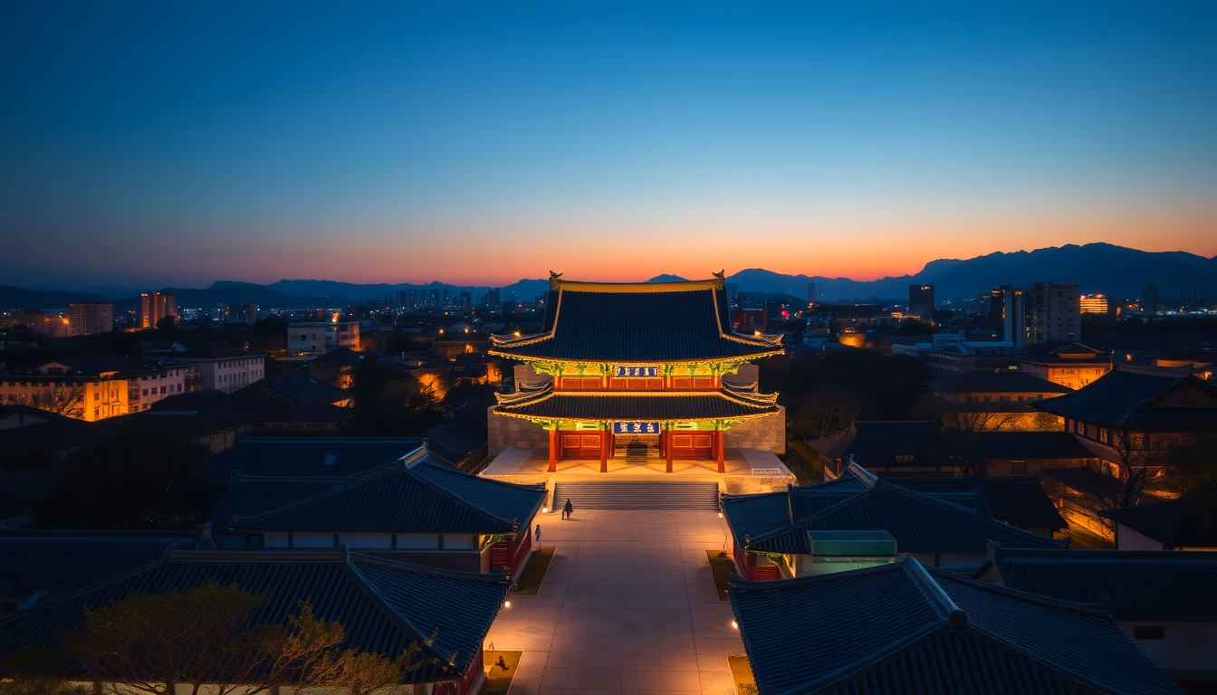 hangul korean ancient in editorial style