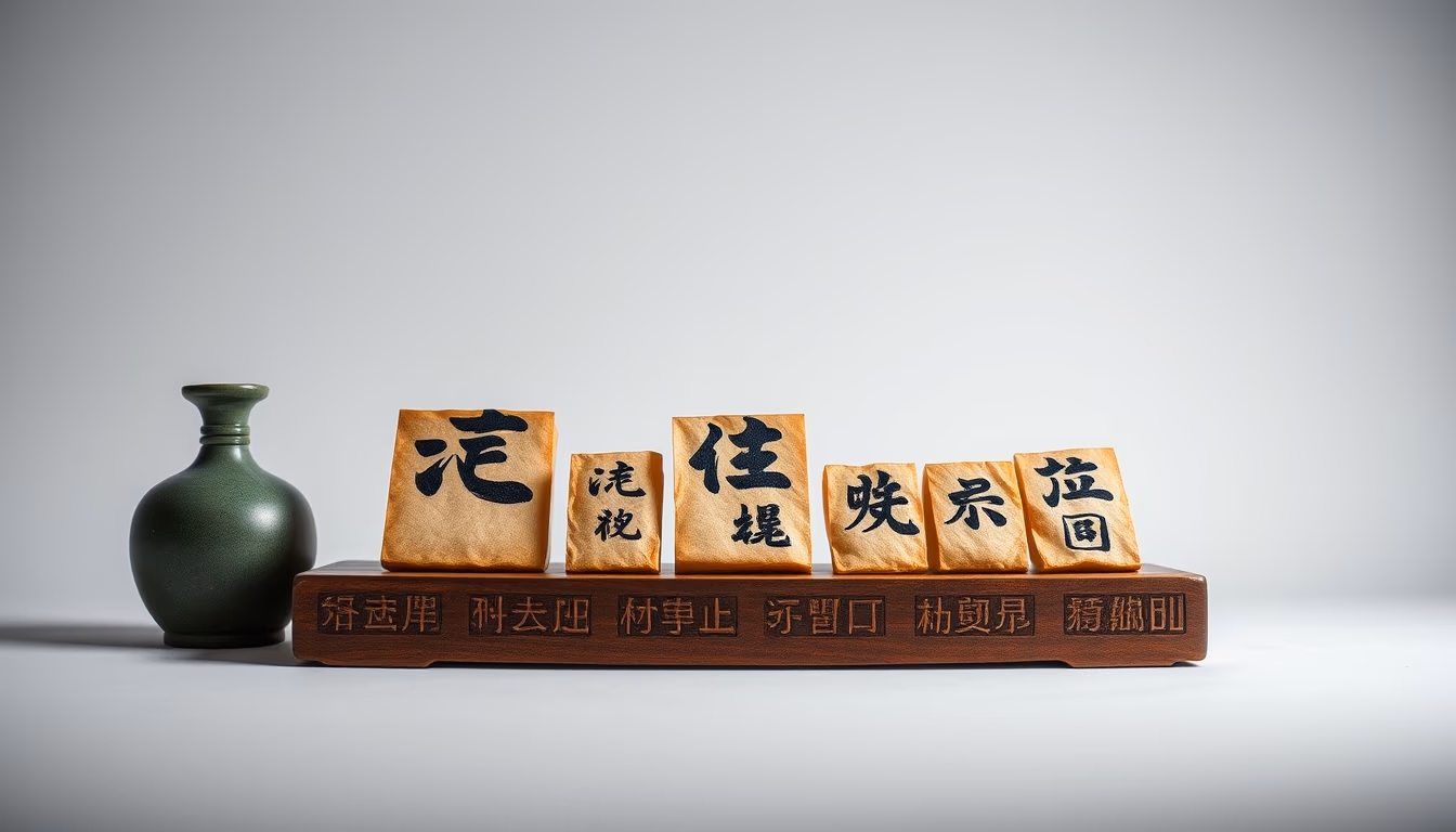 hangul korean ancient in editorial style