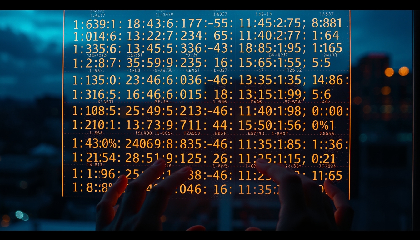 Visualização de função hash equações criptográficas em tela de vidro em estilo editorial