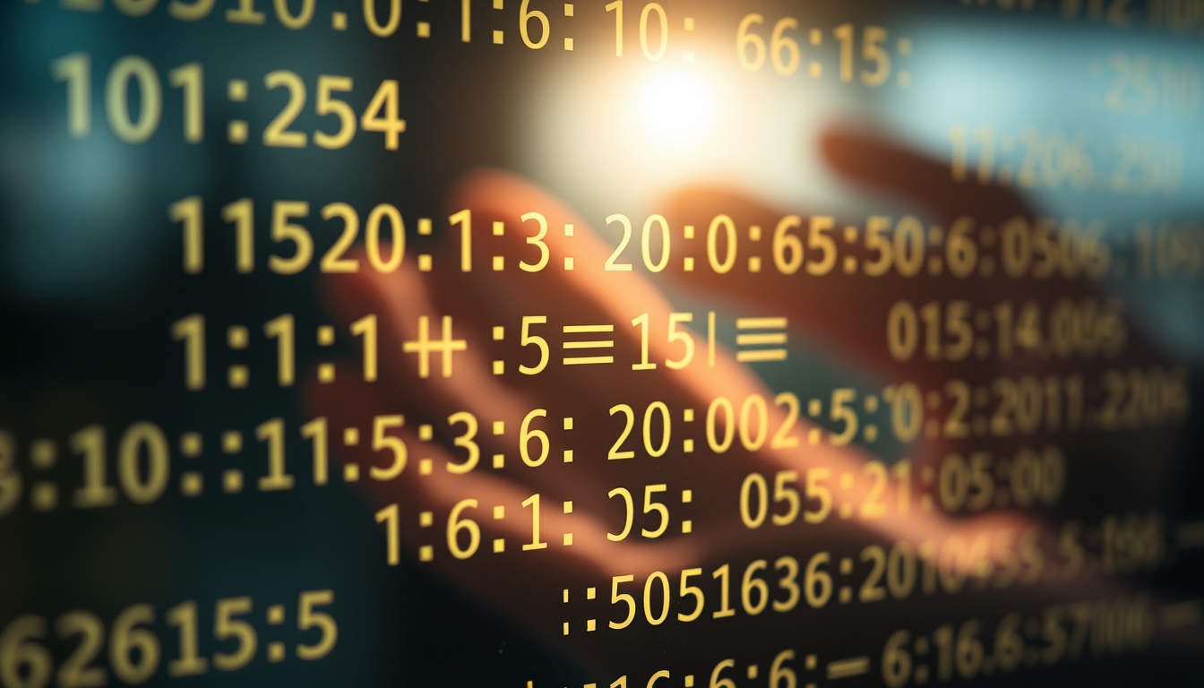 Visualização de função hash equações criptográficas em tela de vidro em estilo editorial