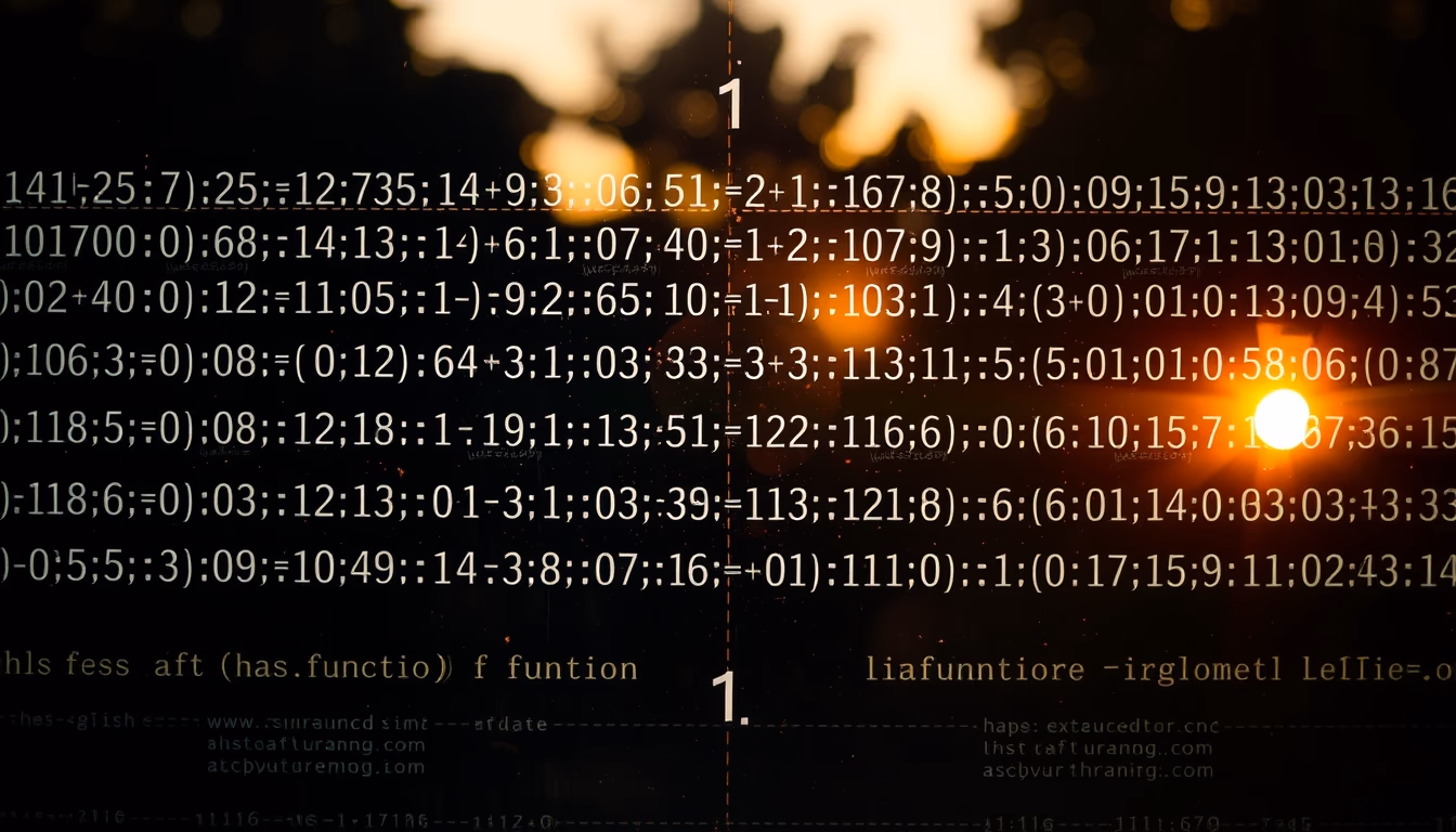 hash function visualization cryptographic equations on glass screen in editorial style