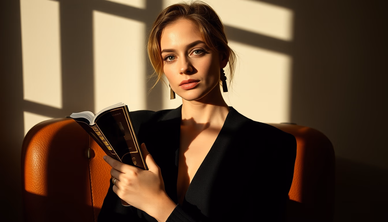 hasselblad 500c medium in editorial style