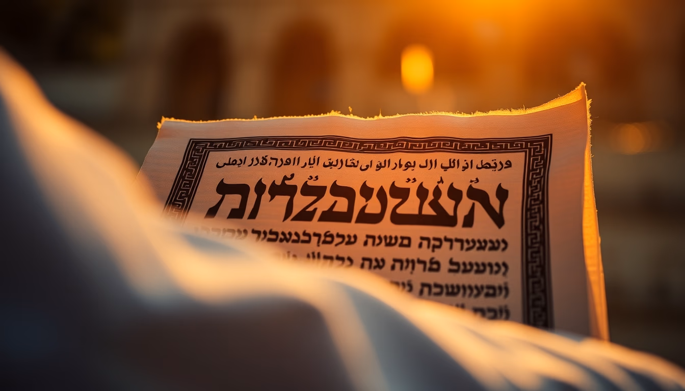 hebrew calligraphy torah in editorial style