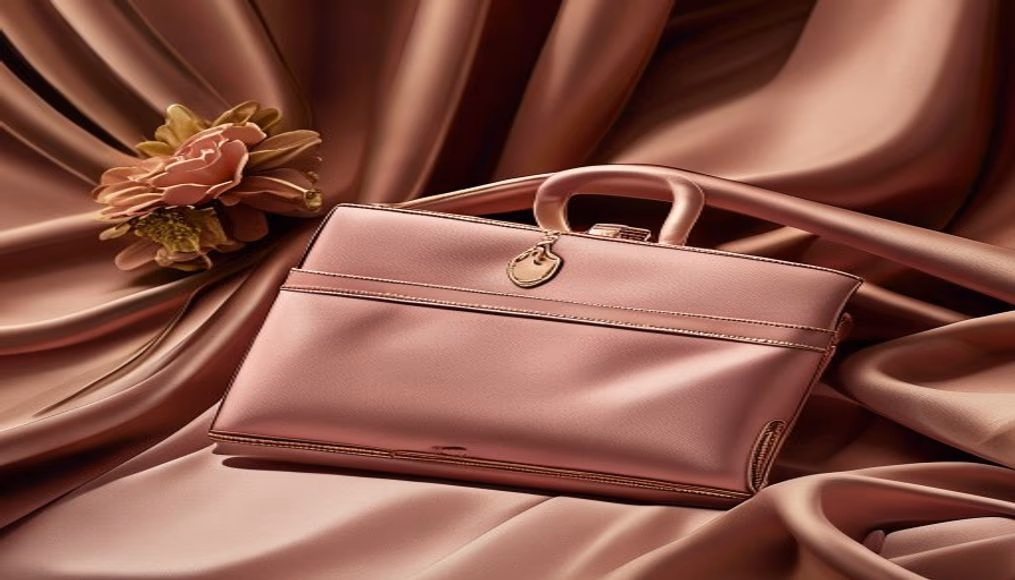 Hermes constance 24 epsom rose em fotografia editorial de luxo