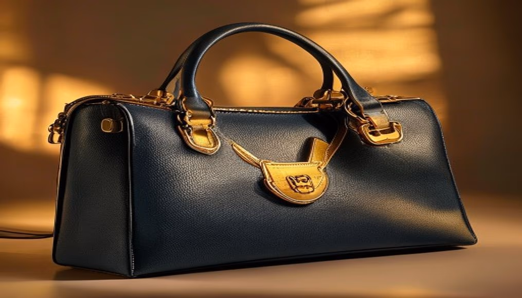 hermes evelyne pm denim canvas in luxury editorial photography