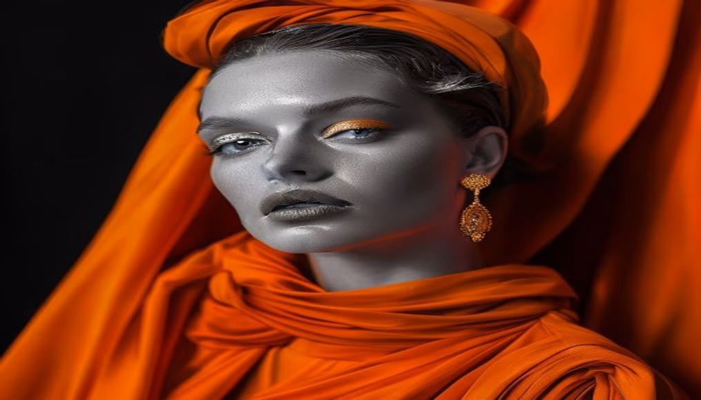 Hermes lindy 26 swift orange em fotografia editorial de luxo