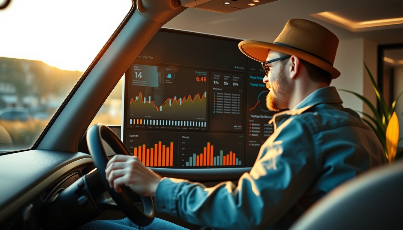 home automation dashboard in editorial style