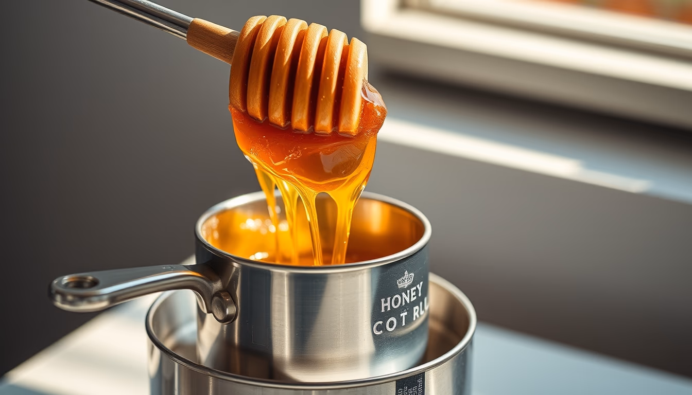 honey extractor stainless in editorial style