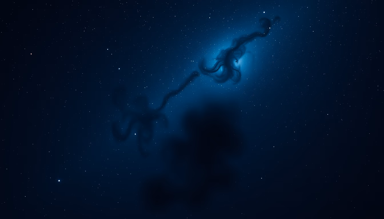 horsehead nebula dark in editorial style