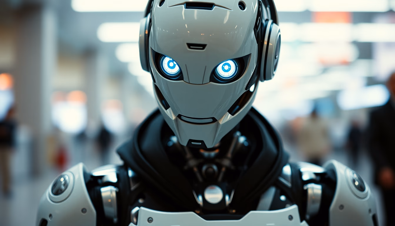 humanoid robot atlas in editorial style