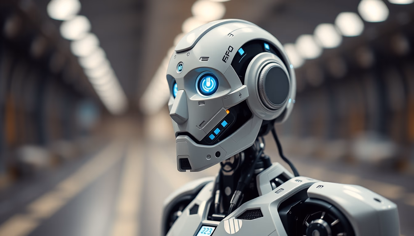 humanoid robot atlas in editorial style