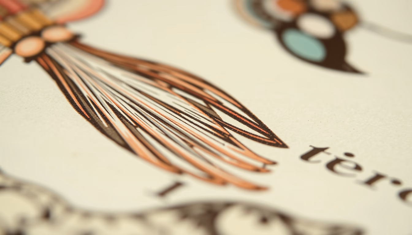 illustrated postcard 1900 in editorial style