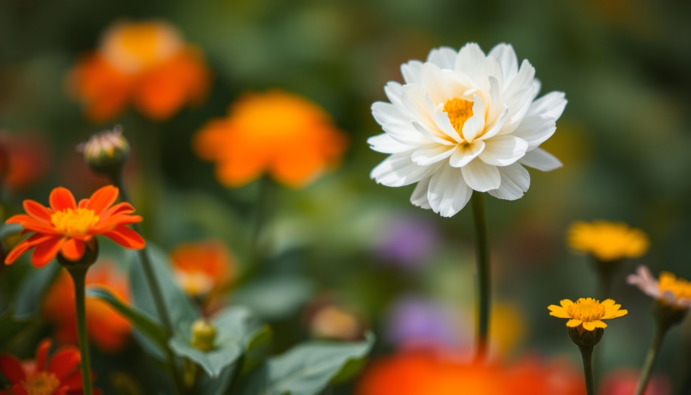 impressionist garden monet style in editorial style