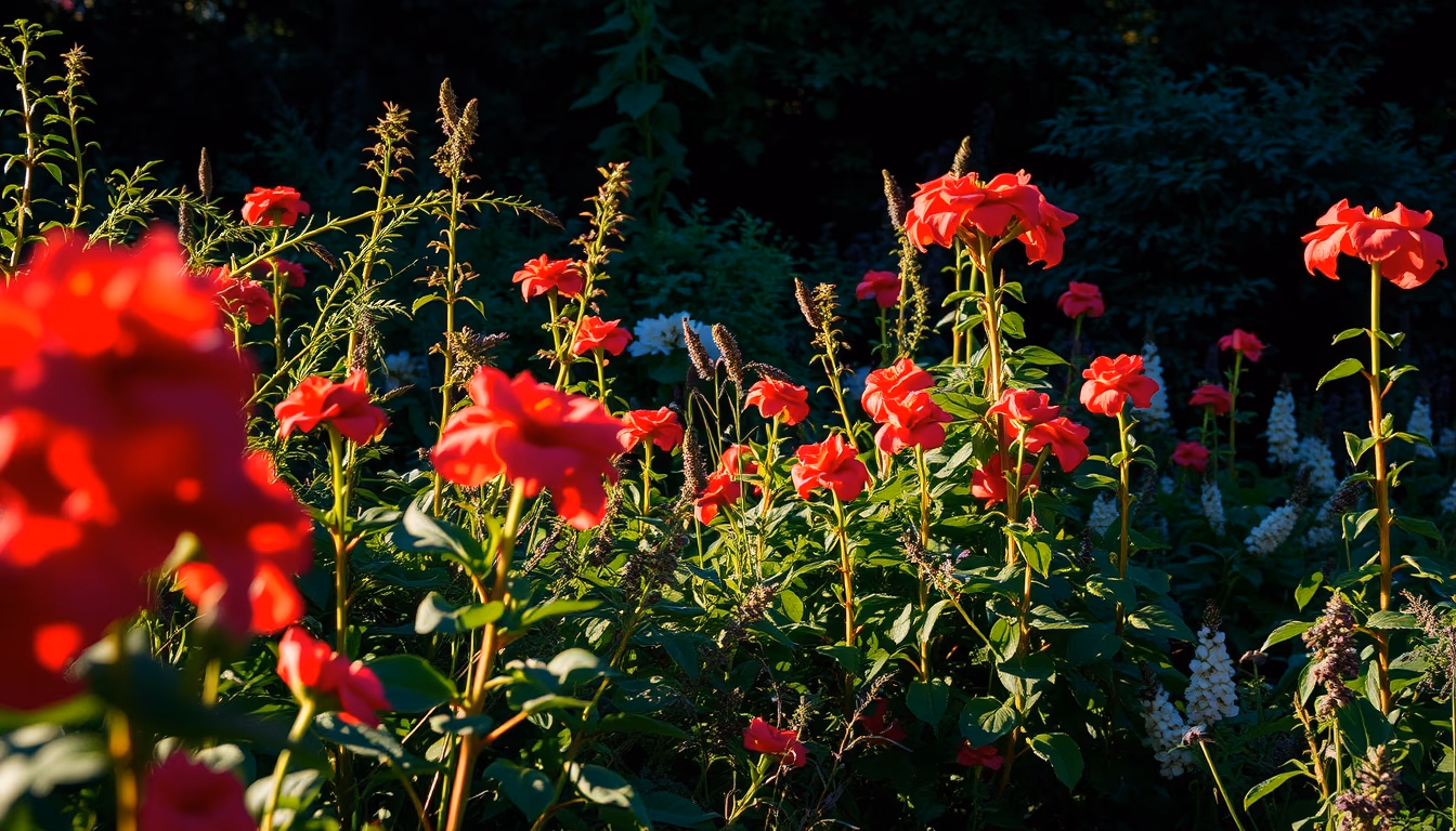 impressionist garden monet style in editorial style