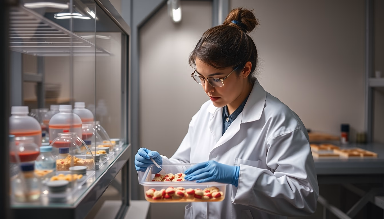 incubator lab petri in editorial style