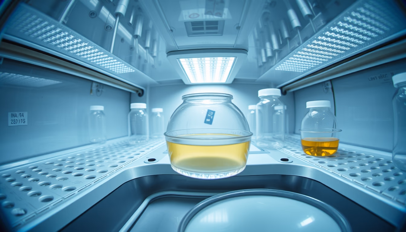 incubator lab petri in editorial style